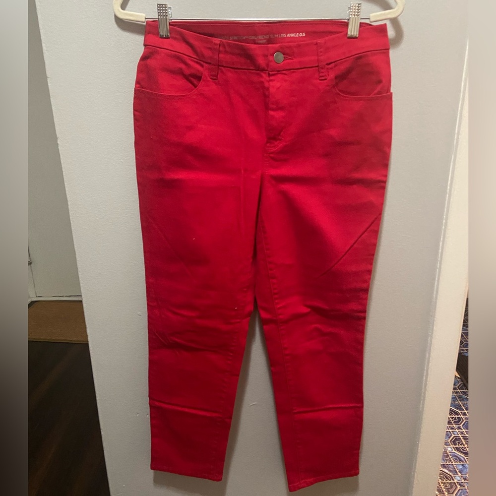 Chico’s girlfriend stretch slim leg jeans
